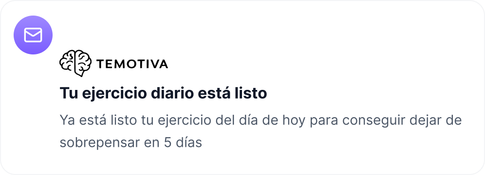Notificación Temotiva